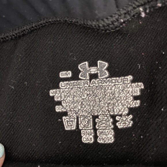 Underarmour cold weather black running leggings - Picture 3 of 3